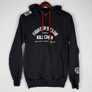 Kill Crew Fighters Club Porrada Series Vol 1 Hoodie Black Mens Small KLCW MMA
